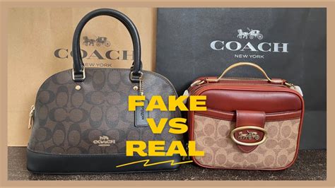 how to know if your coach bag is fake|identifying authentic coach handbags.